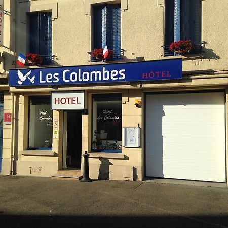 Hôtel Les Colombes Verdun-sur-Meuse Exterior foto